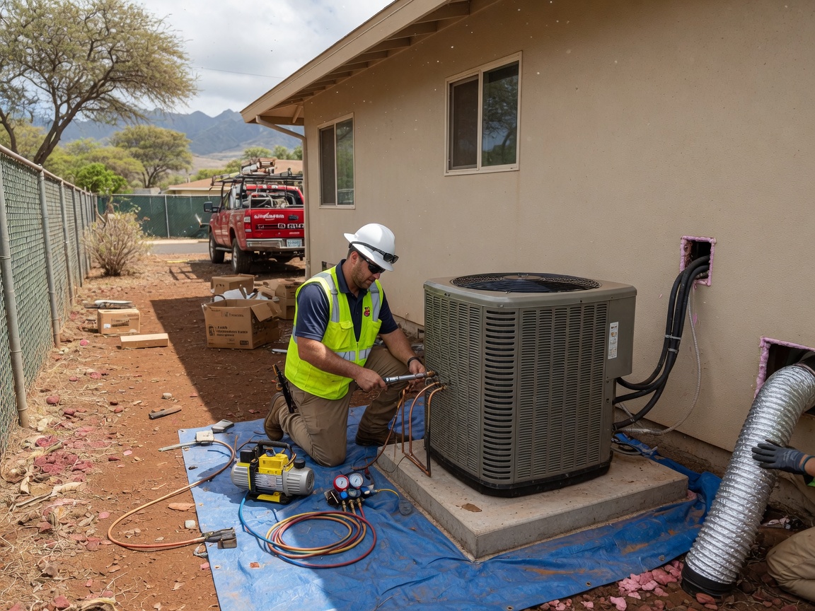 Central AC Installation in Kapolei, HI